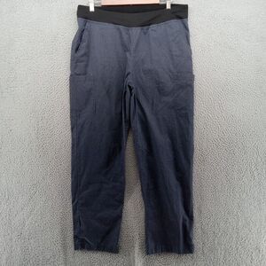 Butter-Soft Pants‎ Womens Large Slate Gray Soft Stretch Yoga Scrub Pants